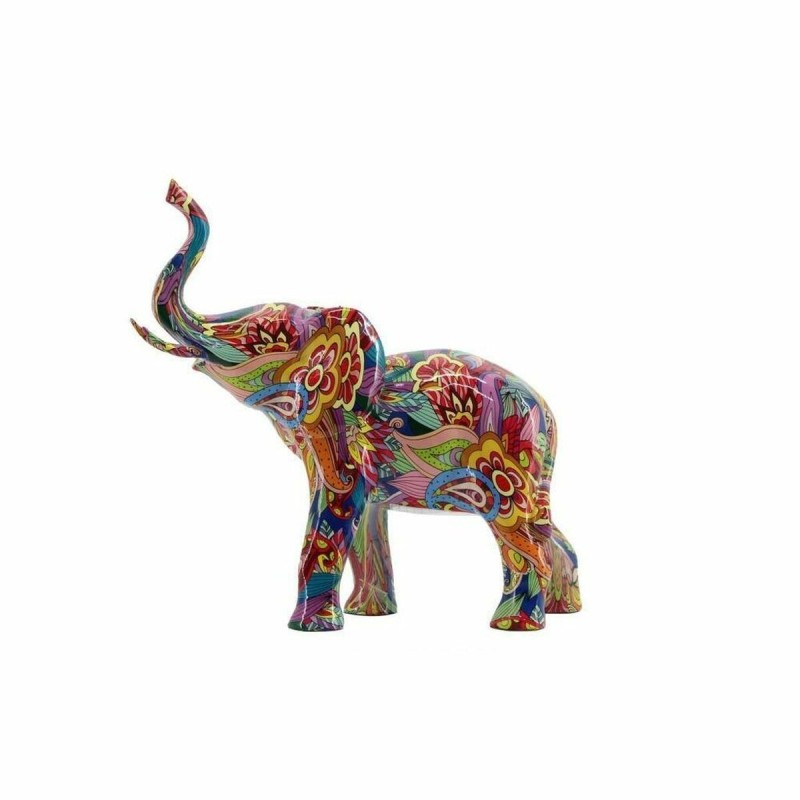 Figurine Décorative DKD Home Decor Eléphant Résine Moderne (26