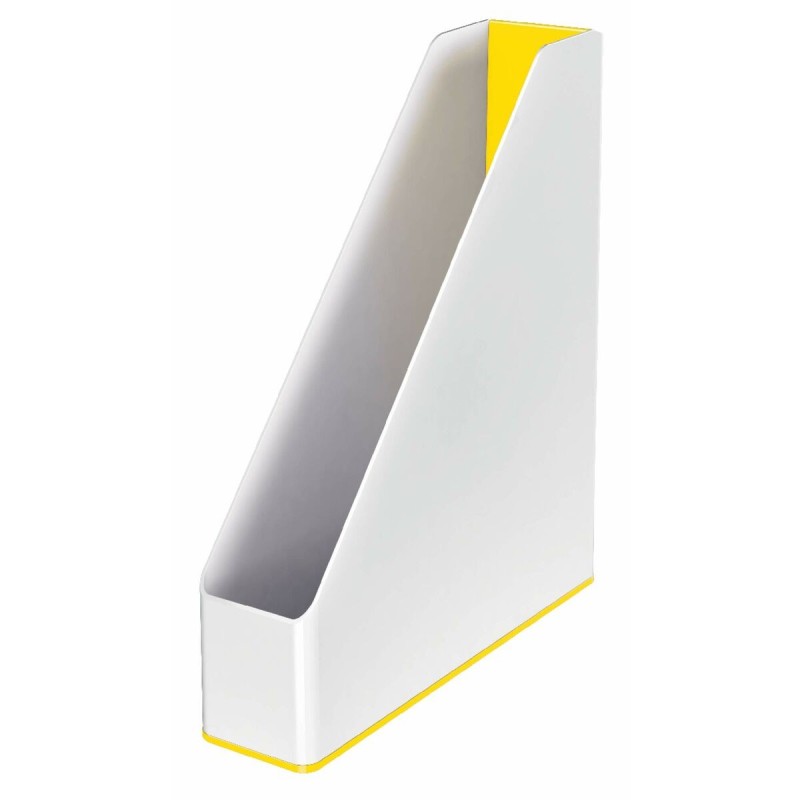 Porte-revues Leitz Jaune Blanc A4 polystyrène 7