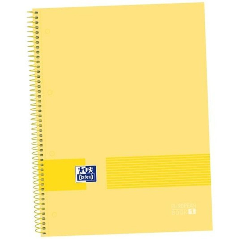 Cahier Oxford &You Banana A4 A4+ 80 Volets 5 Pièces