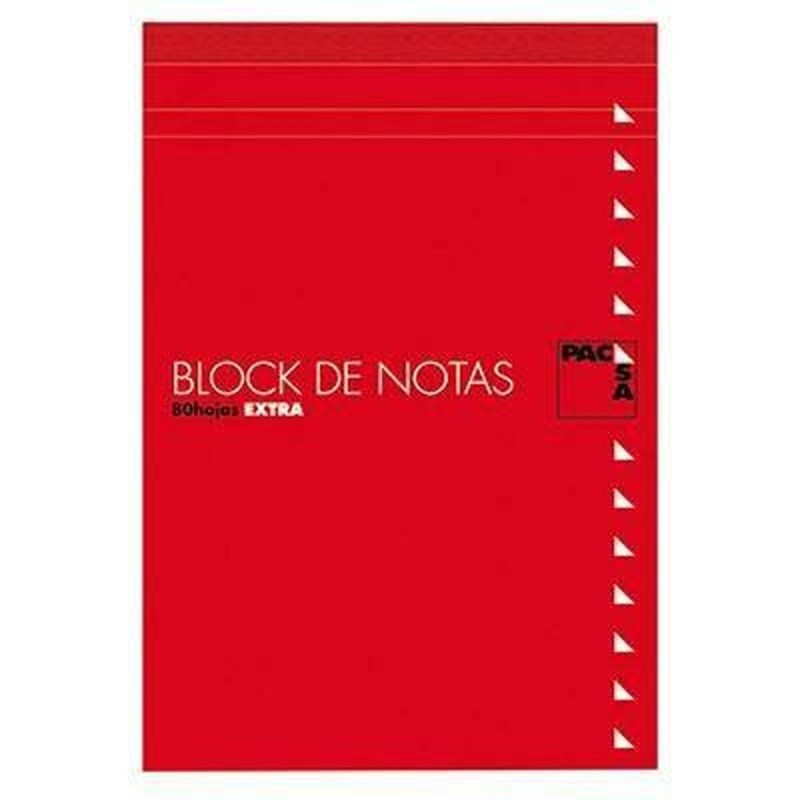 Bloc de Notes Pacsa 1/8" 1/8 80 Volets 4 mm Grille imprimée 10 Pièces