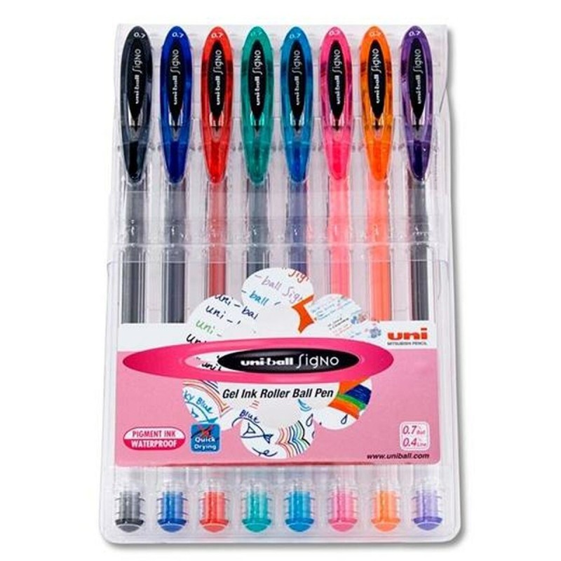 Ensemble de Stylos Uni-Ball Rollerball Signo UM-120 Multicouleur 0