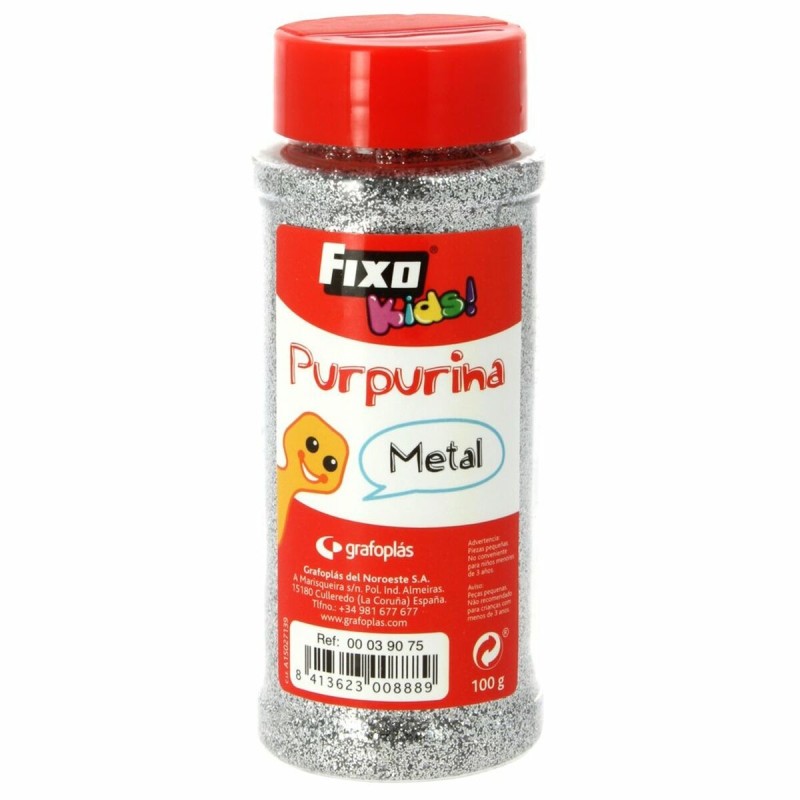 Paillettes Fixo kids! Argenté 100 g