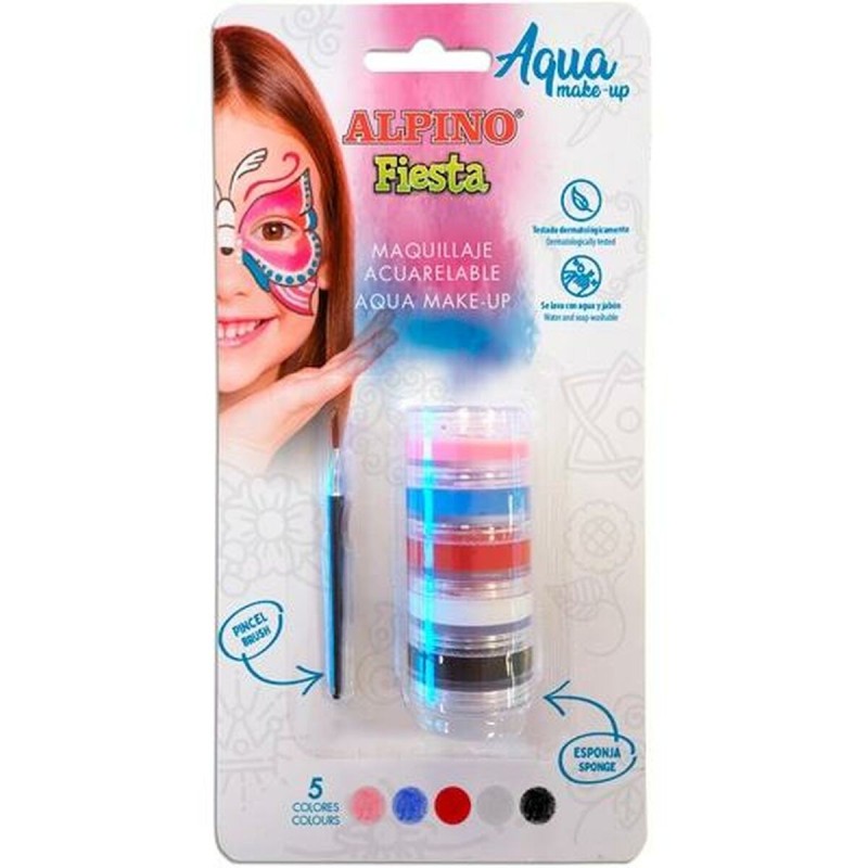 Maquillage pour les enfants Alpino Fiesta Aqua  Aquarelle