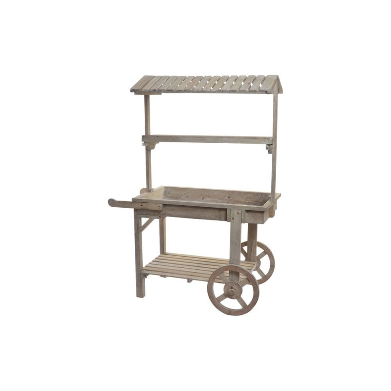 Chariot de Jardin DKD Home Decor Marron Clair 95 x 44 x 130 cm