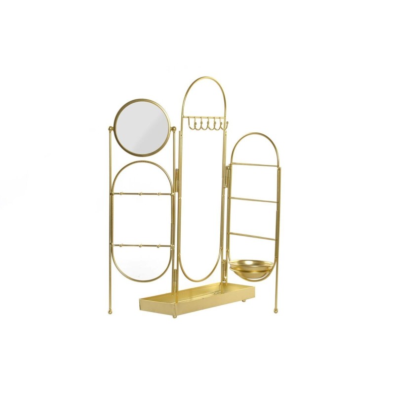 Porte-bijoux DKD Home Decor Miroir Métal (45 x 10