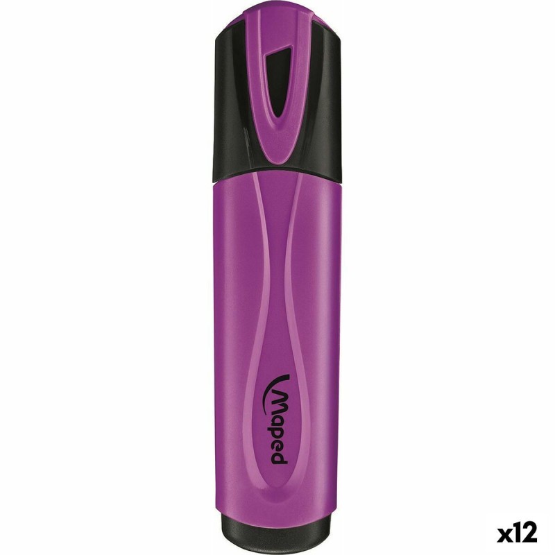 Marqueur fluorescent Maped Peps Classic Violet (12 Unités)