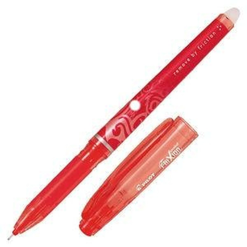 stylo à encre liquide Pilot Frixion Point Encre effaçable Rouge (12 Unités)