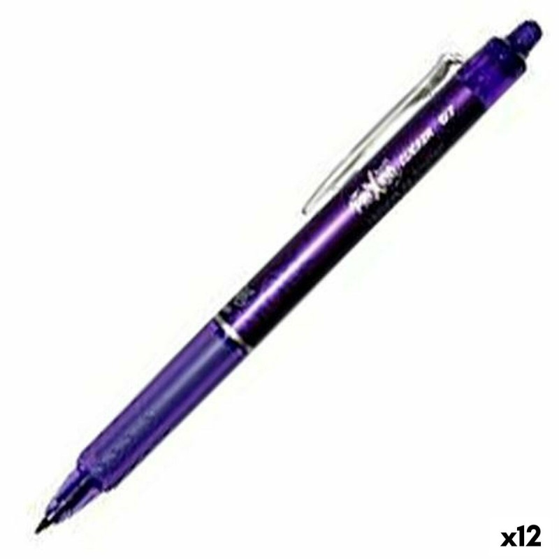 Crayon Pilot Frixion Clicker Encre effaçable Violet 0