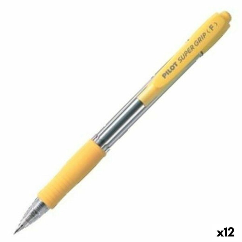 Crayon Pilot Supergrip Jaune 0