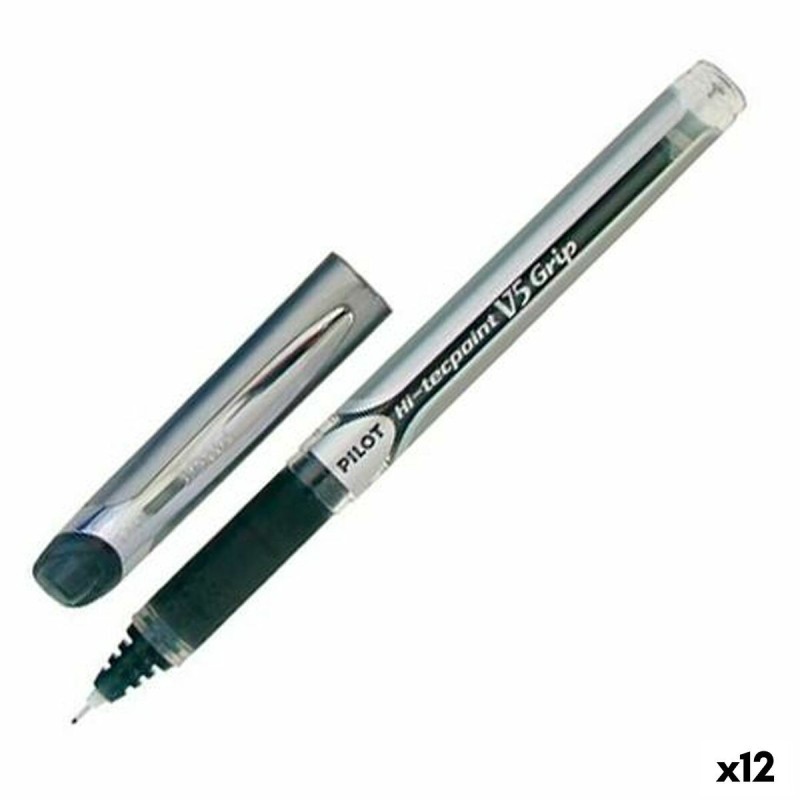 Crayon Roller Pilot V5 Grip Noir 0