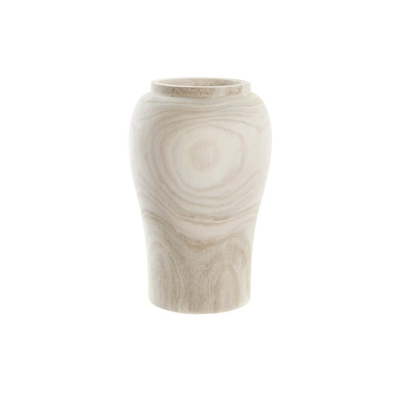 Vase DKD Home Decor Marron Naturel 15 x 15 x 24 cm