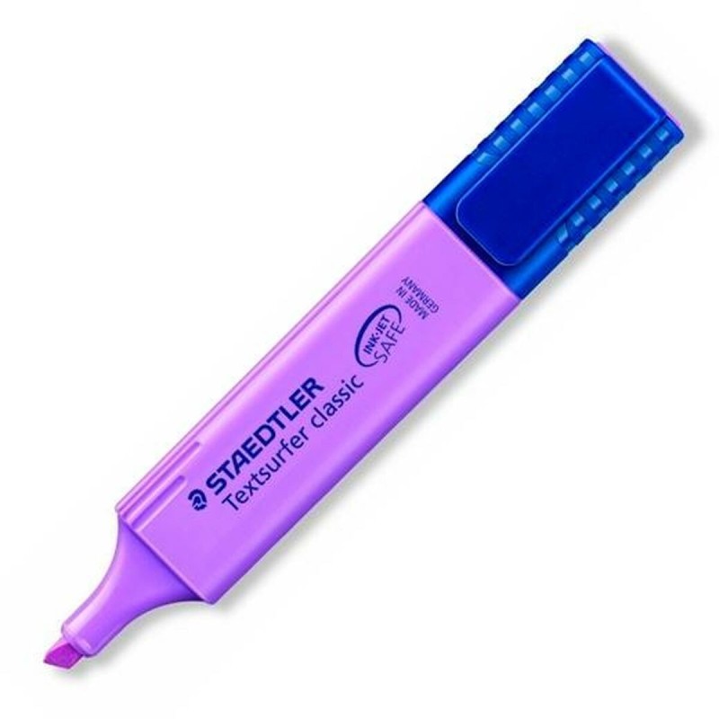 Marqueur fluorescent Staedtler Textsurfer Classic Violet Lila 10 Pièces (10 Unités)