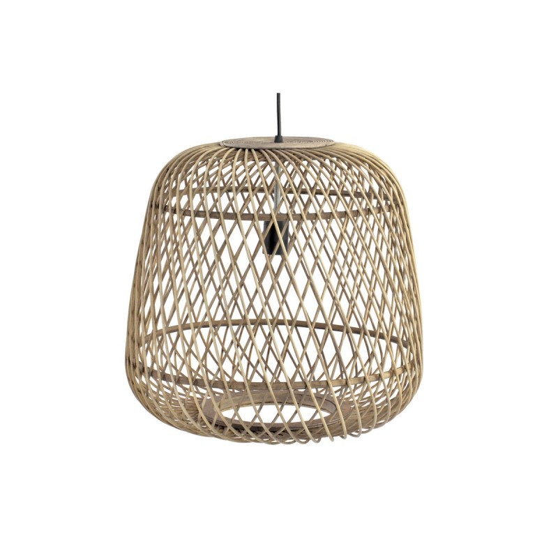 Suspension DKD Home Decor Marron Clair Rotin (44 x 44 x 41 cm)