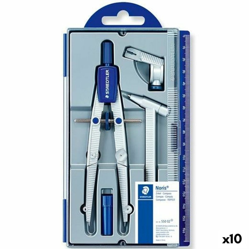 Boussole Staedtler 550 4 Pièces Gris (10 Unités)