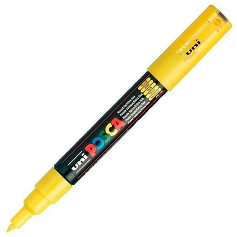 Marqueur POSCA PC-1M Jaune (6 Unités)