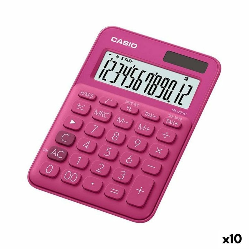 Calculatrice Casio MS-20UC Fuchsia 2