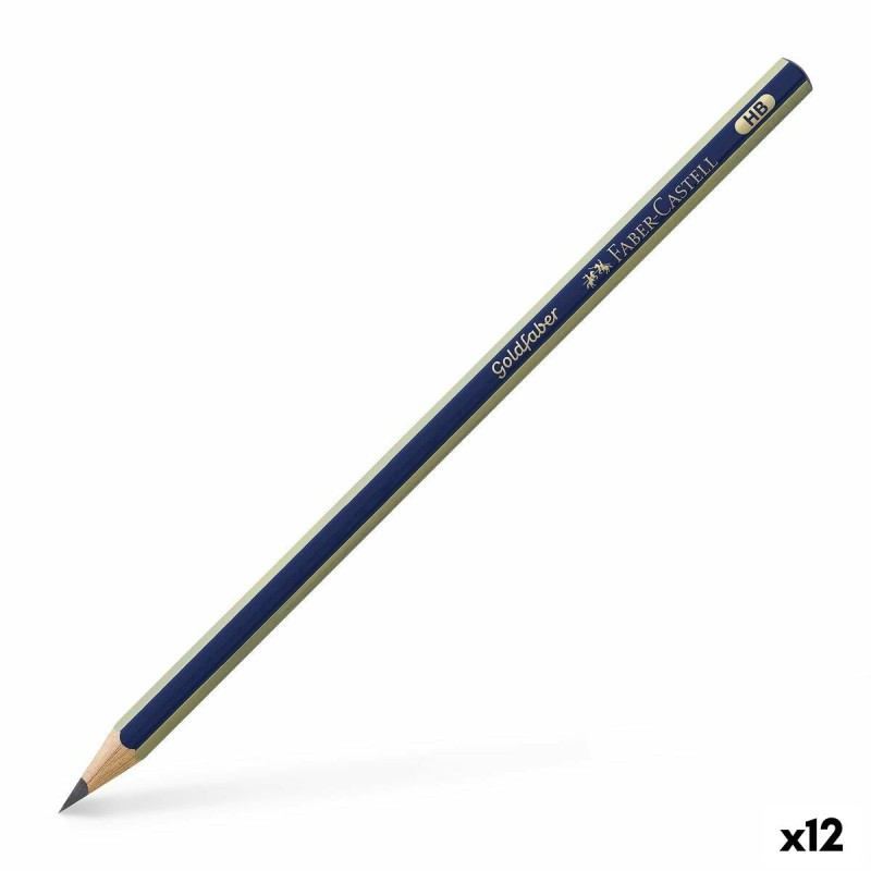 Crayon Faber-Castell GoldFaber 1221 Hexagonal HB (12 Unités)