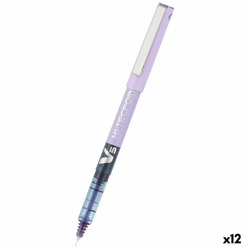 stylo à encre liquide Pilot V-5 Hi-Tecpoint Violet 0