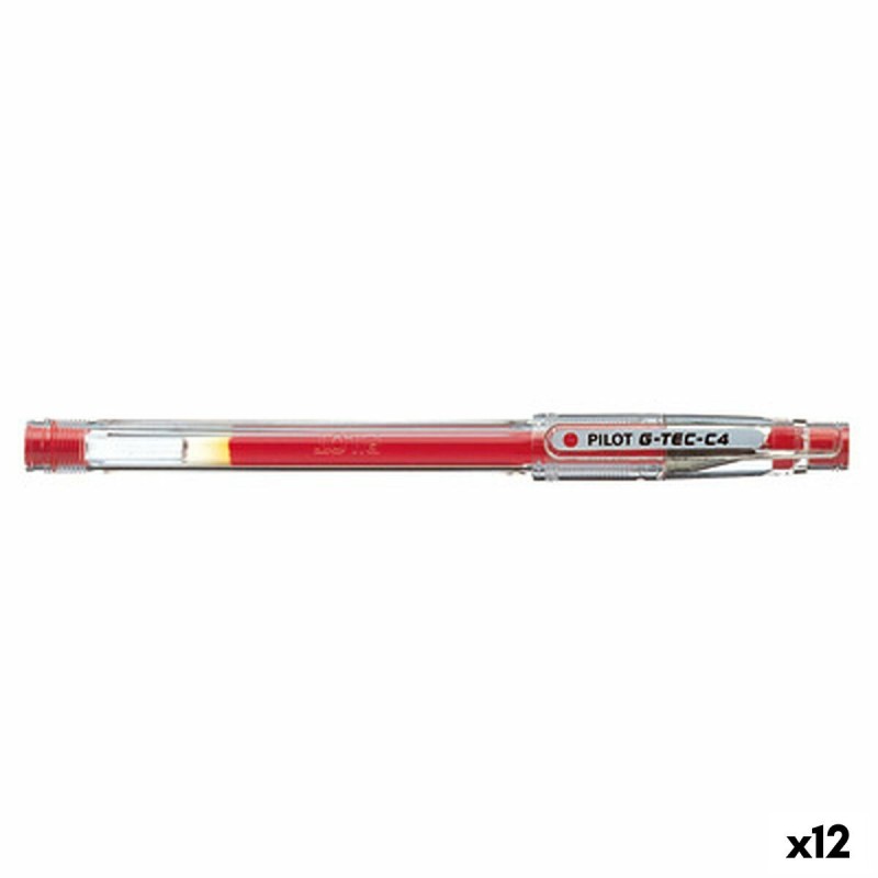 Stylo gel Pilot G-TEC C4 Rouge 0