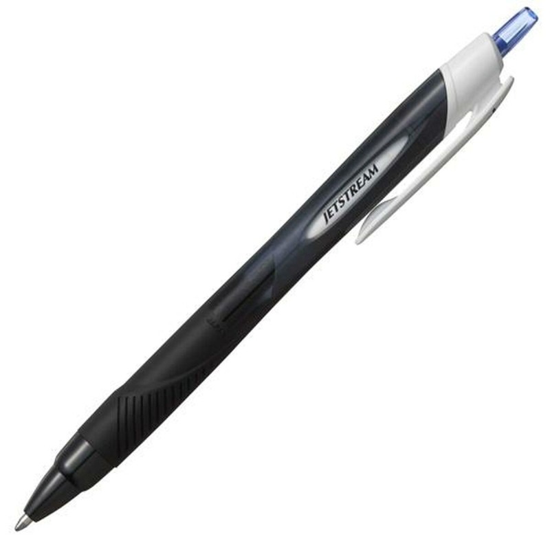 stylo à encre liquide Uni-Ball Bleu (10 Unités) (12 Unités)