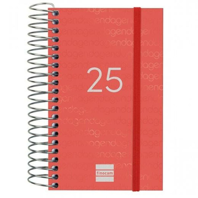 Agenda Finocam YEAR Rouge Mini 7