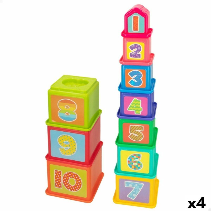 Blocs Empilables PlayGo 4 Unités 10