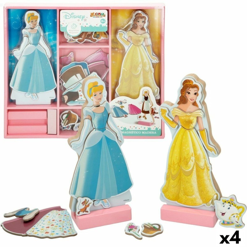 Figurines Disney Princess 45 Pièces 4 Unités 9 x 20