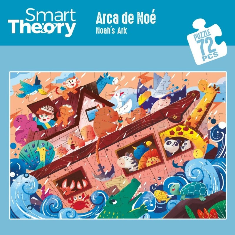 Puzzle Colorbaby Noah's Ark 72 Pièces 90 x 60 cm (6 Unités)