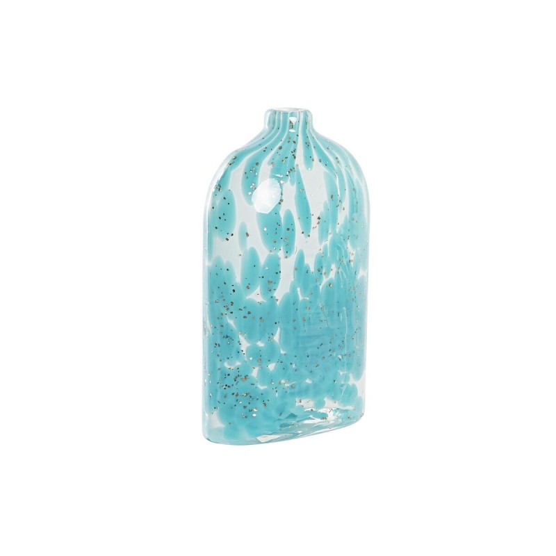 Vase DKD Home Decor Bleu Verre méditerranéen 12 x 7