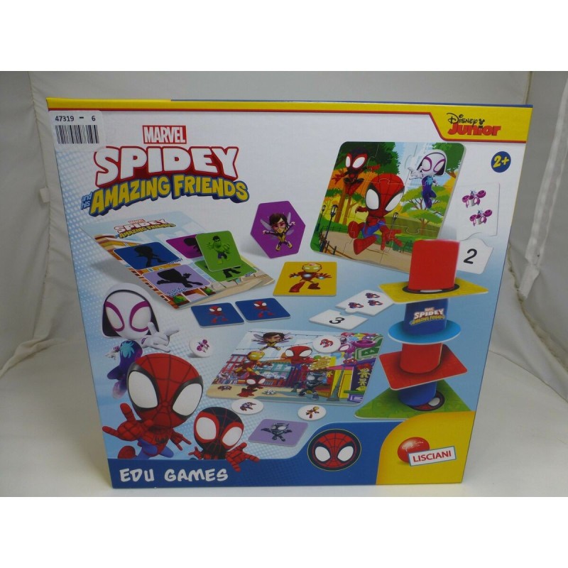 Jouet Educatif Spidey 24,5 x 0,2 x 24,5 cm (6 Unités) 10 en 1