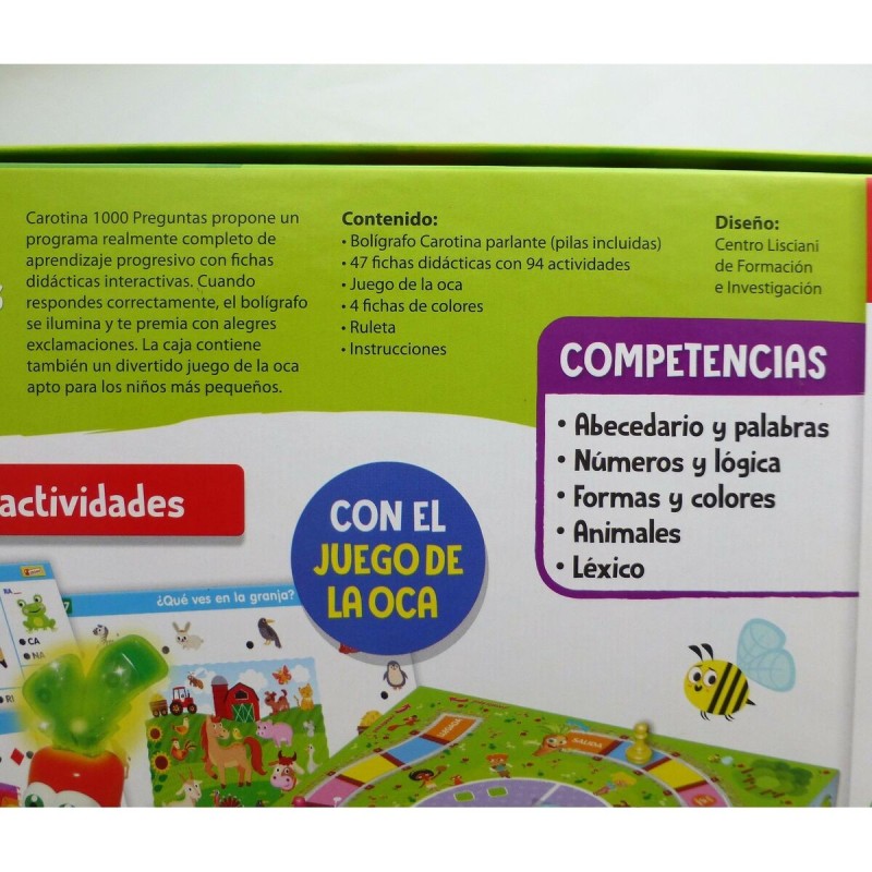 Jouet Educatif Lisciani 1000 preguntas ES 27 x 6 x 27 cm (6 Unités)