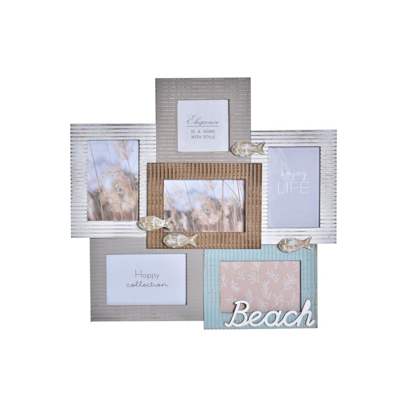 Cadre photo DKD Home Decor Beach 46