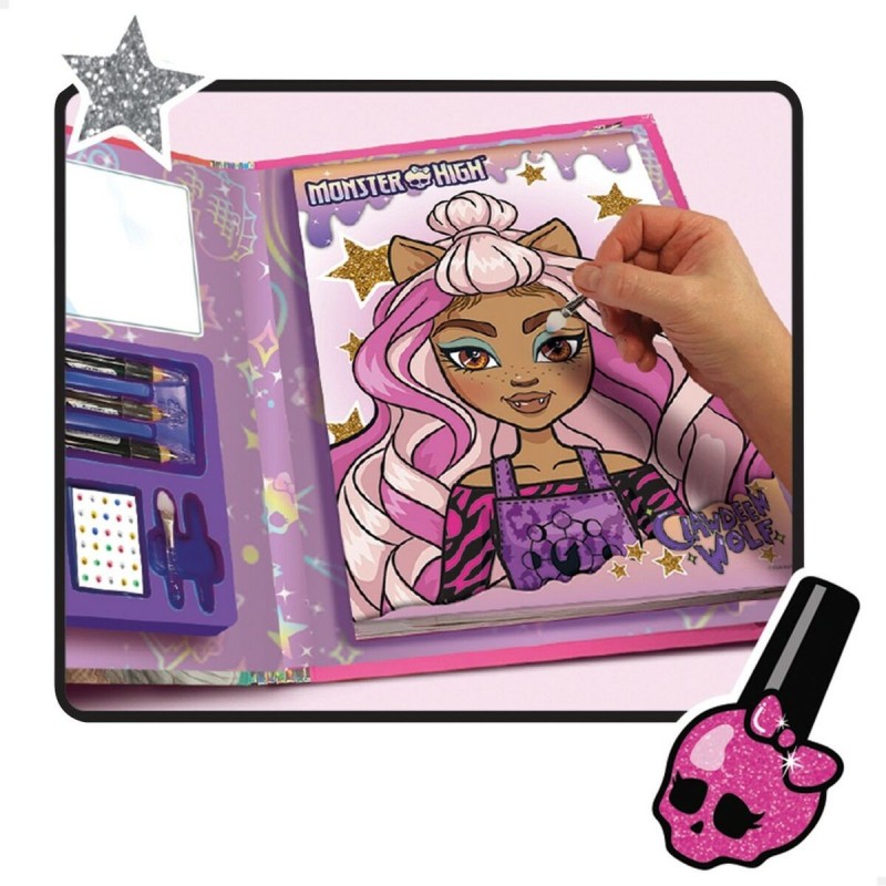 Kit de maquillage pour enfant Monster High (6 Unités)