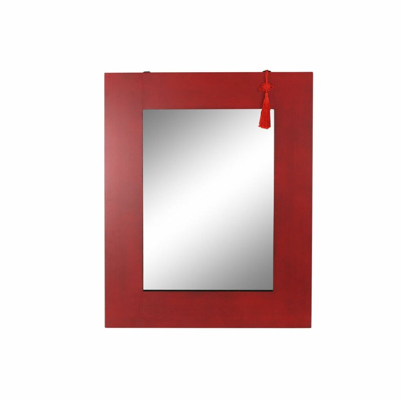 Miroir mural DKD Home Decor Noir Rouge Oriental 70 x 2 x 90 cm