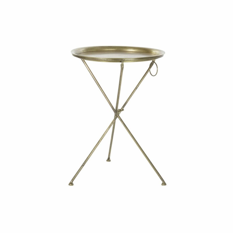 Table d'appoint DKD Home Decor Doré Laiton (47