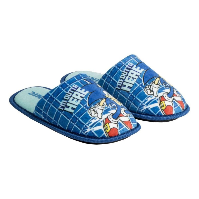 Chaussons Sonic Bleu