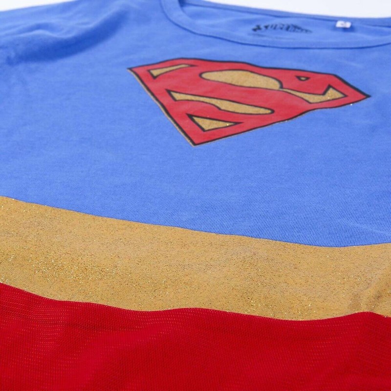 Robe Superman Bleu Rouge