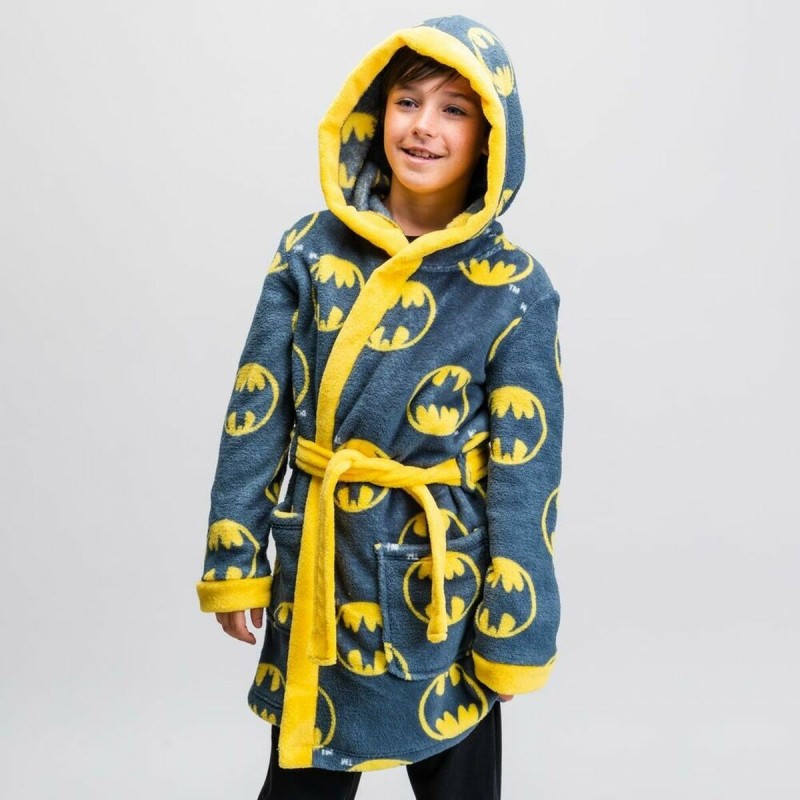 Peignoir pour Enfants Batman Gris Gris foncé