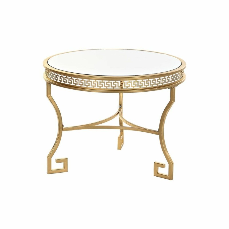 Console DKD Home Decor Doré Métal Miroir 61 x 61 x 46 cm