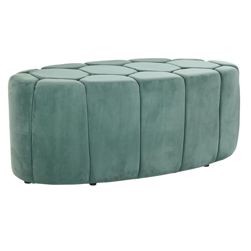 Banquette DKD Home Decor   Vert Multicouleur Métal Bois MDF 30 x 40 cm 122 x 51 x 46