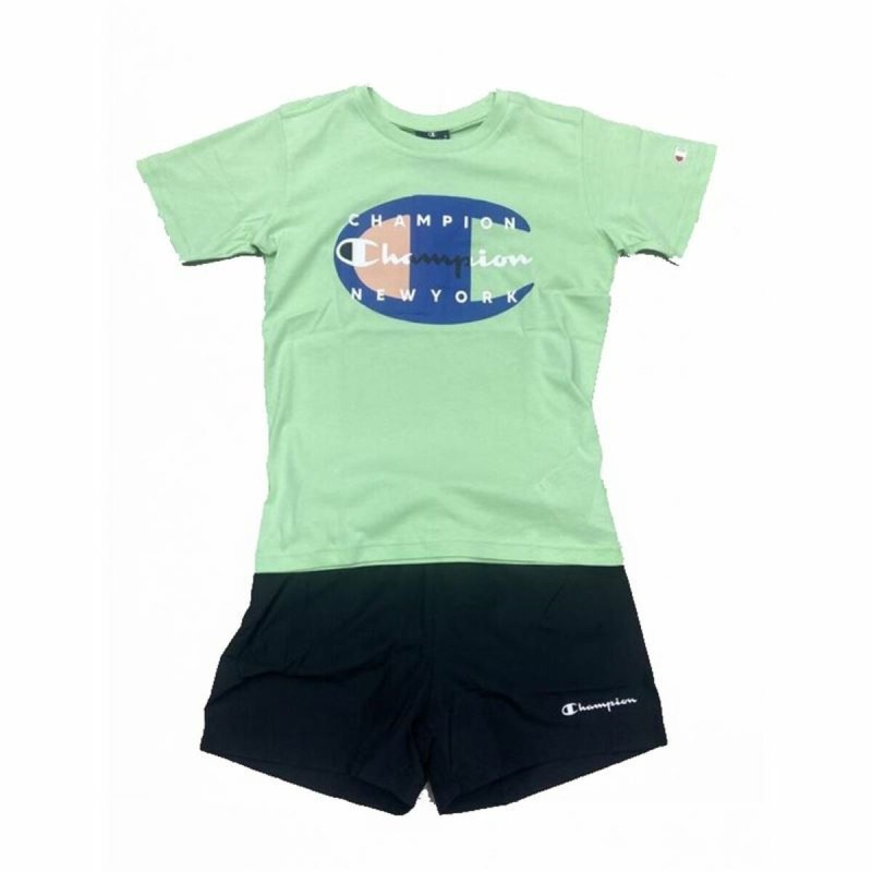 Ensemble de Sport pour Enfants Champion Essentials Vert citron