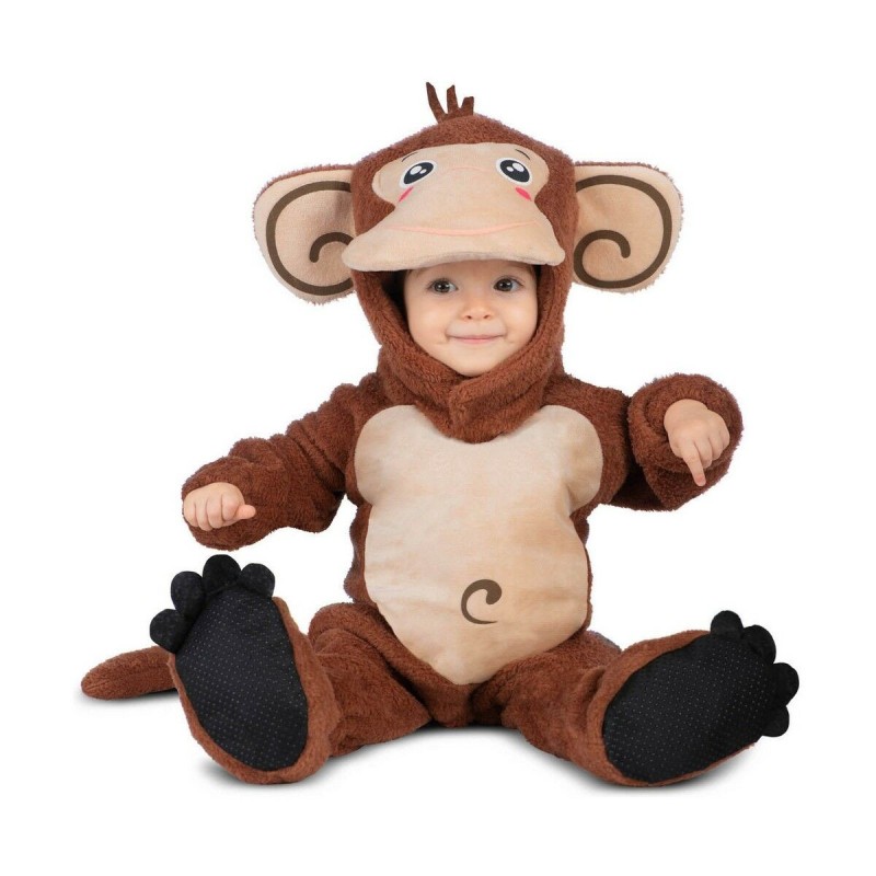 Déguisement pour Bébés My Other Me Beige Marron Singe (4 Pièces)