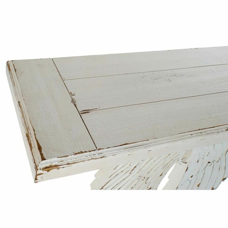 Console DKD Home Decor Sapin Blanc (150 x 40 x 101 cm)