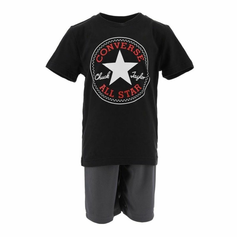 Ensemble de Sport pour Enfants Converse Chuck Taylor Patch Noir