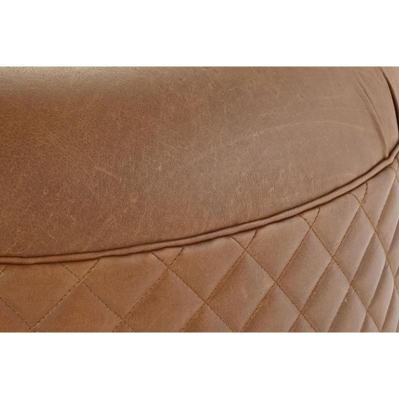 Repose-pied DKD Home Decor Marron Bois Vintage 94 x 94 x 54 cm