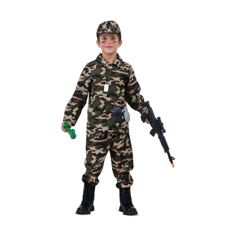 Déguisement pour Enfants My Other Me Vert Soldat (9 Pièces)