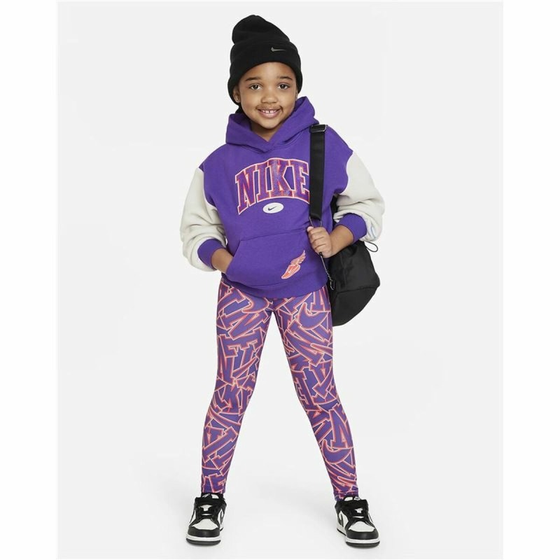 Sweat-shirt à capuche fille Nike Join The Club Violet