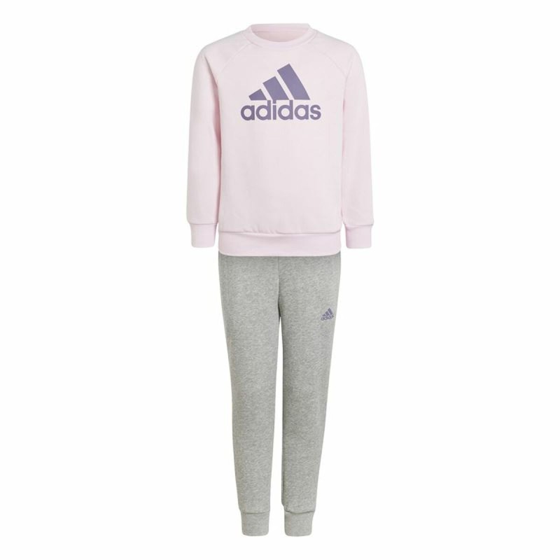 Survêtement Enfant Adidas Lk Bos Jog Fleece Rose