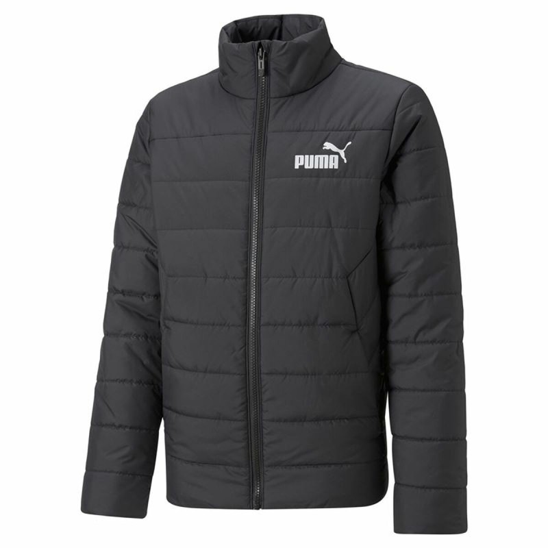 Veste de Sport pour Enfants Puma Essentials Padded Noir