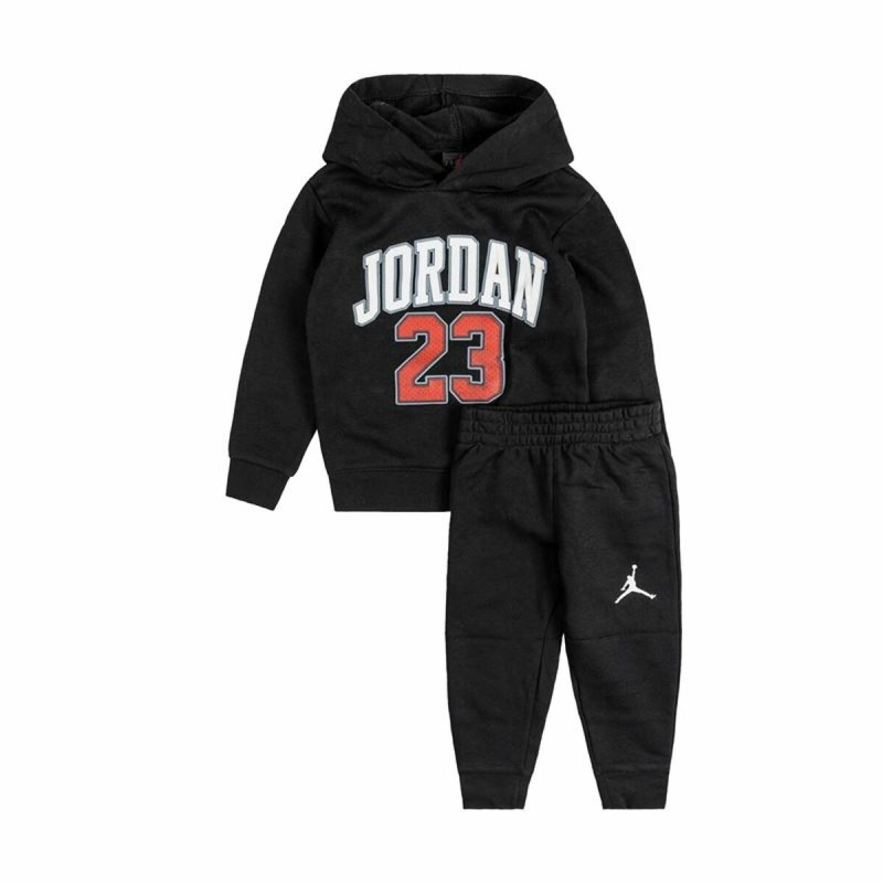 Ensemble de Sport pour Enfants Jordan Jordan Po Set Noir